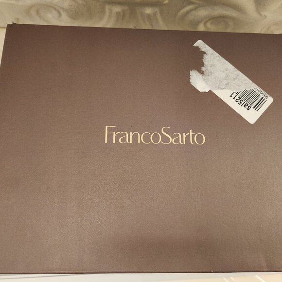 Franco Sarto "Clementine" Green Leather Wedge Sandals. NIB. Size 9 - Picture 10 of 10